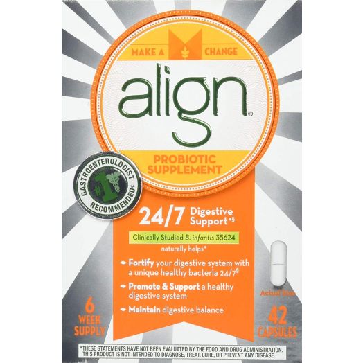 Align Daily Probiotic Supplement Capsules, 84 Count