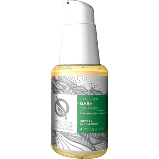 Quicksilver Scientific Liposomal GABA with L-Theanine, 1.7 Fl Oz (50 ML)
