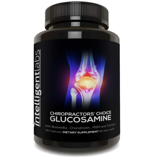 #1 Best Glucosamine On Amazon Triple Strength Glucosamine Sulphate Complex 1500mg With Boswellia, Chondroitin, MSM and Tumeric ...
