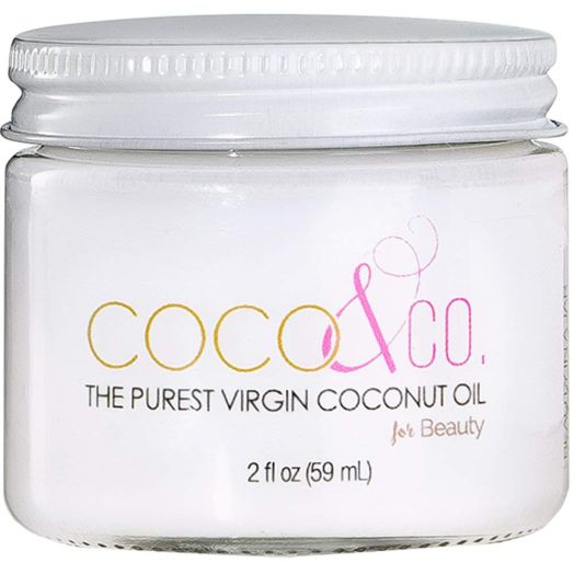 Coconut Oil for Hair and Skin By COCOandCO. Beauty Grade 100% RAW (2oz) Mini Jar