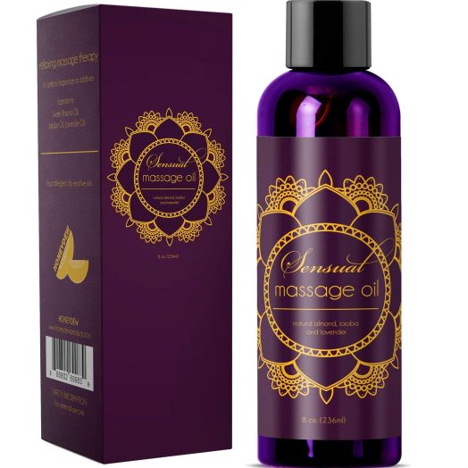 Honeydew Sensual Massage Oil with Lavender, Almond Oil and Jojoba