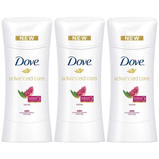 Dove Advanced Care Anti-Perspirant Deodorant, Revive 2.6 Oz (Pack of 3)
