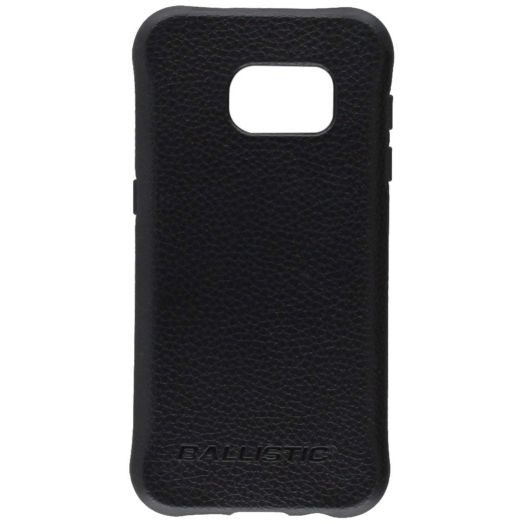 Ballistic, Galaxy S7 Case [Urbanite Select] 6ft Drop Tested Case Protection [Black w/Buffalo Leather] with Design/Pattern Cell Phone Case for Samsung Galaxy S7 - Black w/Buffalo Leather