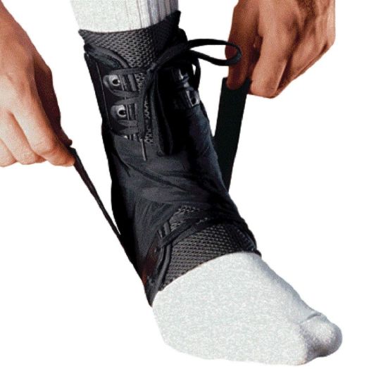 MEDIZED Ankle Stabilizer Brace Support Guard Protector Sports Safety Foot Strain Stirrup Compression Strap Speed Lacer Soccer Baseball Netball Volleyball