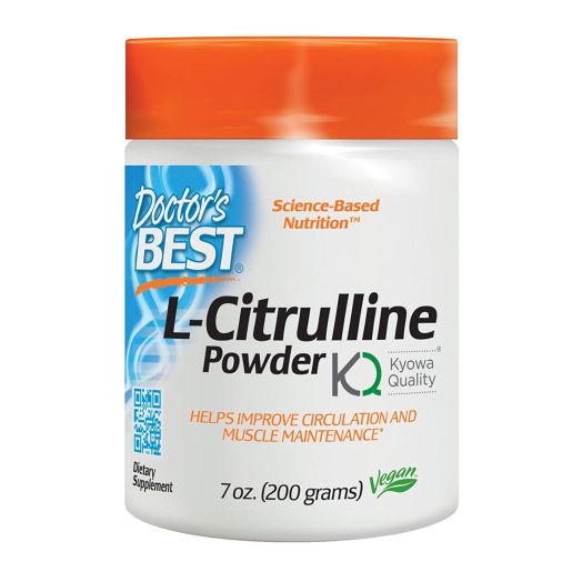 Doctor's Best L-Citrulline, Non-GMO, Vegan, Gluten Free, Soy Free, 200 Grams