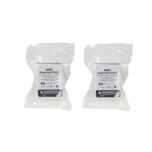 NAR Compressed Gauze 2 Pack by North American Rescue