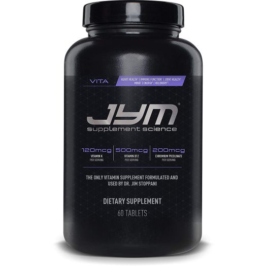 JYM Supplement Science, VITA JYM, Sports Multivitamin Designed for Athletes, 60 Tablets