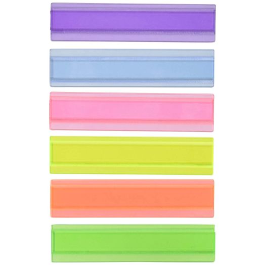 Learning Loft Eye Lighter Colored Overlays for Reading, Assorted, 6 Piece