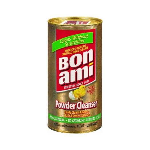 Bon Ami Polishing Cleanser Powder, 14 Ounces, Pack of 2,Red