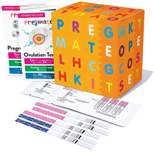 PREGMATE 100 Ovulation (LH) And 50 Pregnancy (HCG) Test Strips (100 LH + 50 HCG)