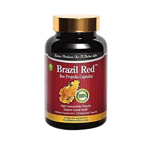 Brazil Red Bee High Concentrate Propolis (120 Capsules)