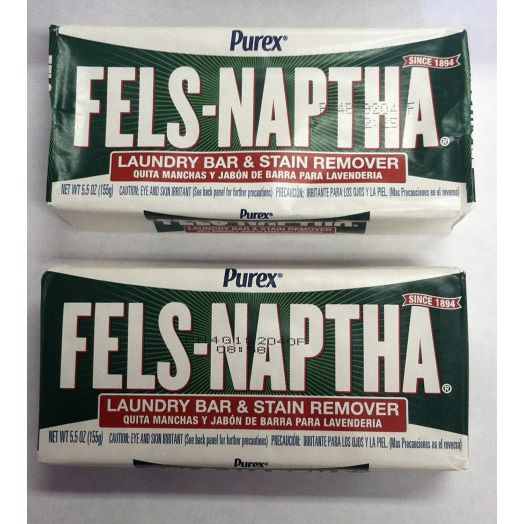 Fels Naptha Laundry Soap Bar - 5.5 oz - 2 pk