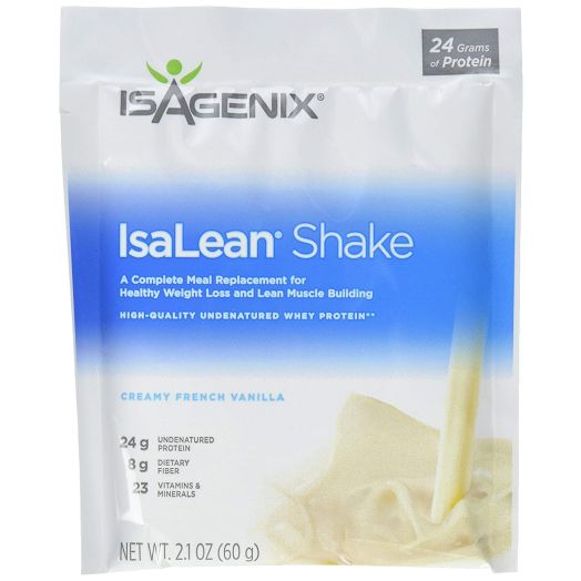Isagenix Isalean Shake Creamy French Vanilla - 14 Meal Packets X 2.1 oz, 29.6 oz (840g)