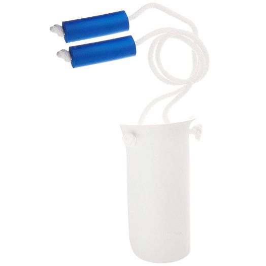 Sammons Preston Sock and Stocking Aid with Built-Up Foam Handles, Adult Size Easy On Easy Off Aide with 30" Rope and Foam Grip, Sock Pull On Assist, Adult Size