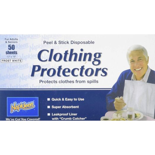 Napkleens Disposable Adult Bib, Case Pack