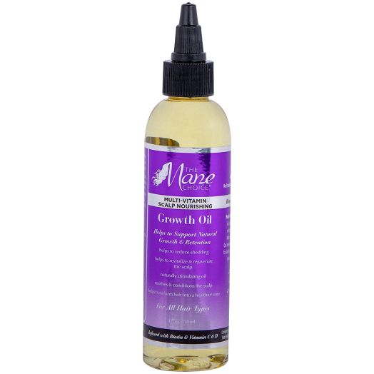 THE MANE CHOICE Hair Growth Oil (4 Ounces / 118 Milliliters) - Multi-Vitamin Scalp Nourishing Growth Oil Formulated to Stimulate Hair Growth From the Roots