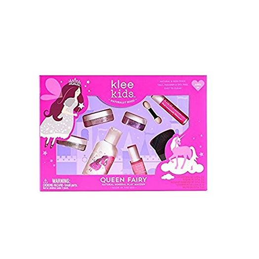 Luna Star Naturals Klee Kids Natural Mineral Makeup 6 Piece Kit, Queen Fairy