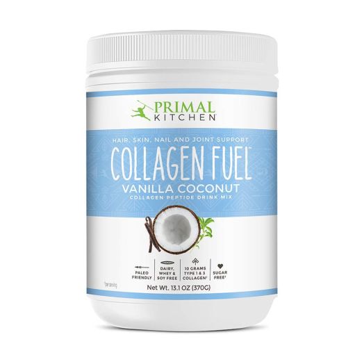 Primal Kitchen Collagen Fuel Protein Mix, Vanilla Coconut - Non-Dairy Coffee Creamer and Smoothie Booster- Supports Healthy Hair, Skin, Nails and Joints, Promotes Muscle Repair