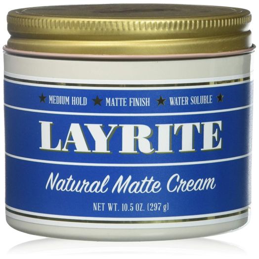 Layrite Natural Matte Cream, 10.5 Oz.