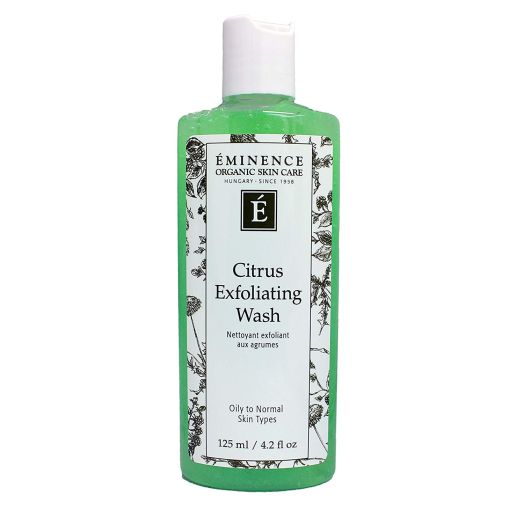 Eminence Organic Citrus Exfoliating Wash, 4.2 Ounce