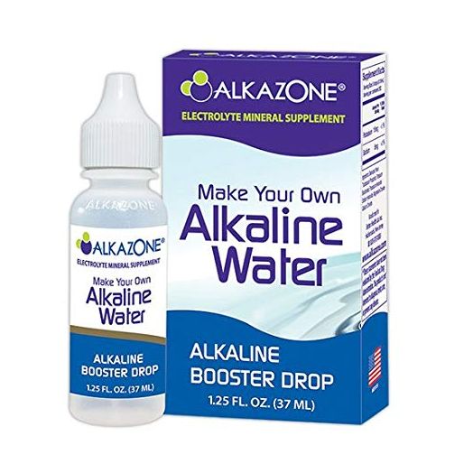 ALKAZONE Make Your Own Alkaline Water - Alkaline Booster Drop 1.25 oz/Single