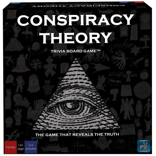 Neddy Games Conspiracy Theory Trivia Board Game