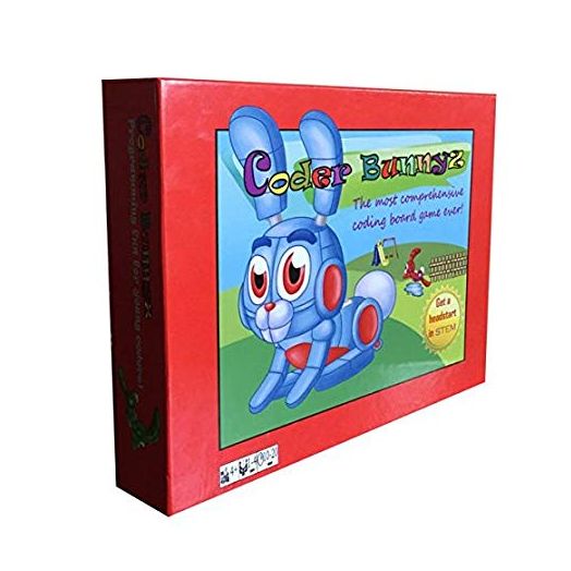 Coder Bunnyz - The Most Comprehensive STEM Coding Board Game Ever! Learn ALL the concepts you ever need in Computer Programming in a fun adventure. Featured at NBC, Sony, Google, Maker Faires!