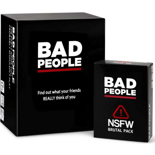 BAD PEOPLE - The Party Game You Probably Shouldn't Play + The NSFW Brutal Expansion Pack