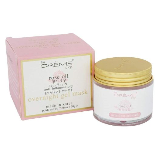 The Creme Shop - Rose Oil Overnight Gel Face Mask - 2.36 oz.