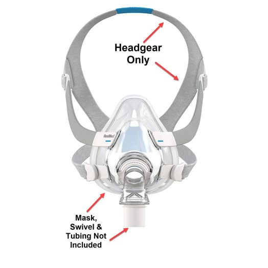 ResMed AirFit F20 Replacement CPAP Mask Headgear (Large)