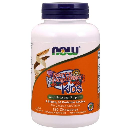 BerryDophilus Kids Now Foods 120 Chewable