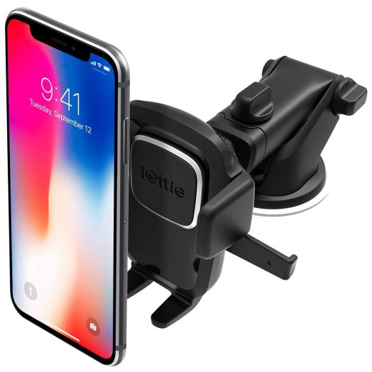 iOttie Easy One Touch 4 Dashboard and Windshield Car Phone Mount Holder for iPhone Xs Max R 8 Plus 7 6s SE Samsung Galaxy S9 S8 Edge S7 S6 Note 9 and Other Smartphone