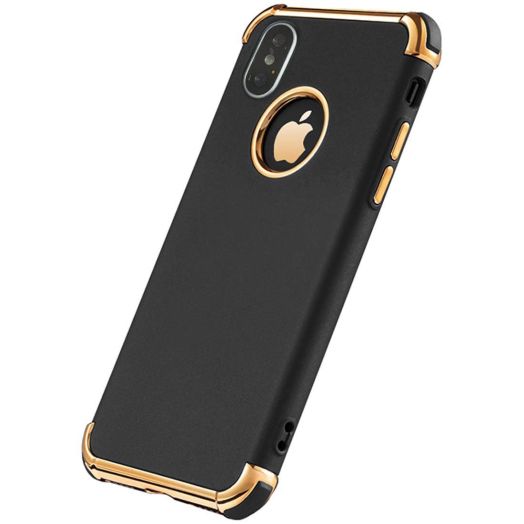 iPhone X Case, iPhone Xs Case, Ultra Slim Flexible Soft Matte Case Cover with Electroplated Shockproof Elegant Phone Case for iPhone X/iPhone Xs 