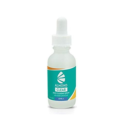Body Clearing Serum Level 2 - Advanced formula for severe body acne, folliculitis- back, butt, chest, thighs, shoulders - mandelic acid - naturally antibacterial/antifungal | by AlmondClear