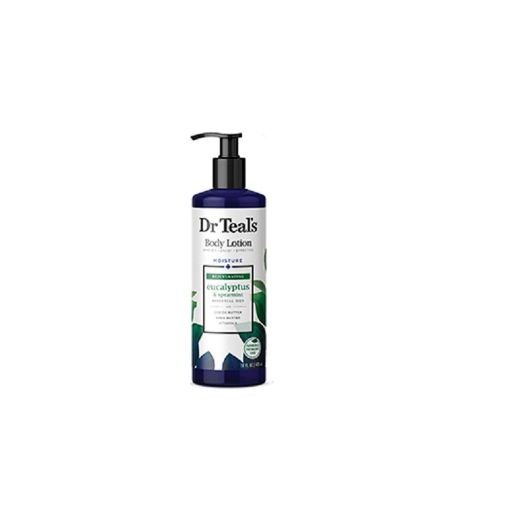 Dr Teal's Body Lotion Moisture Rejuvenating/Refreshing Eucalyptus and Spearmint, 16 fl oz