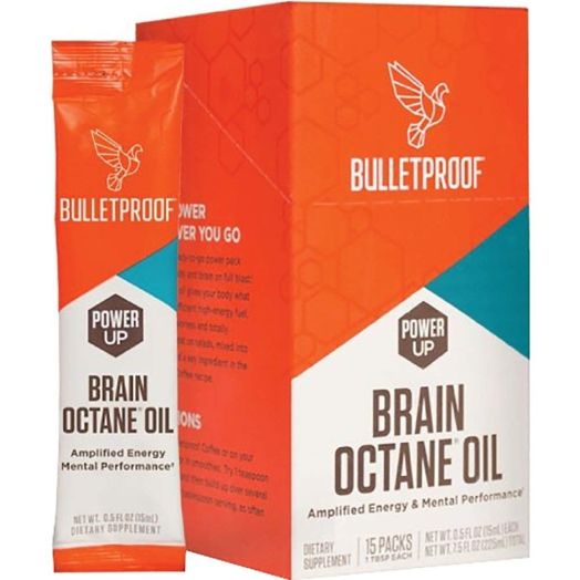 BULLETPROOF Brain Octane Oil, 15 Count