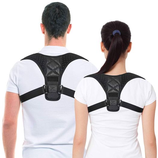 Best Posture Corrector and Back Support Brace for Women and Men by COMCL, Figure 8 Clavicle Support Brace is Ideal for Shoulder Support, Upper Back and Neck Pain Relief