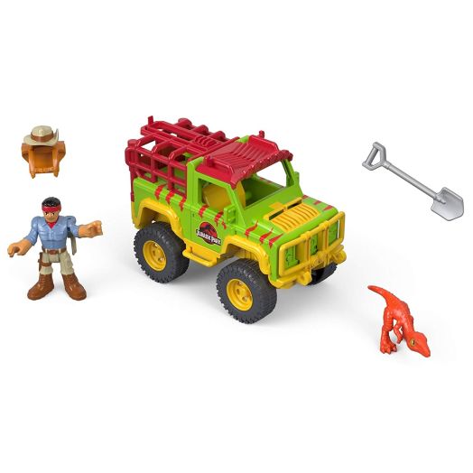 Fisher-Price Imaginext Jurassic World, Dr. Grant and 4x4