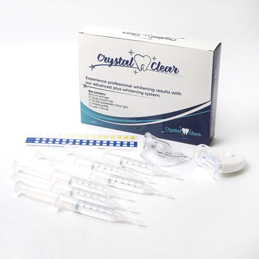 USA FDA Registered Sold by Dentists 6 XL 35% High Intensity Teeth Whitening Gel with Kit. Highest Quality Carbamide Peroxide, Sensitive Free, No Paraben