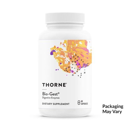 Thorne Research - Bio-Gest - Blend of Digestive Enzymes to Aid Digestion - 60 Capsules