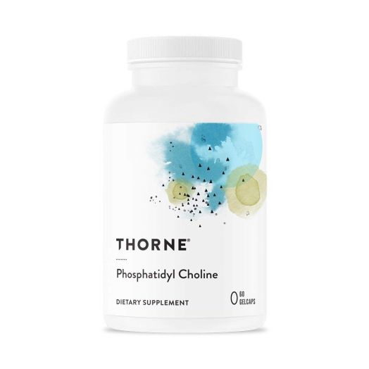 Thorne Research - Phosphatidyl Choline - Phospholipid Complex for Cell Membrane Support - 60 Gelcaps