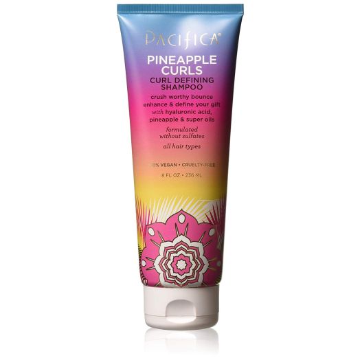 Pacifica Beauty Pineapple Curls Curl Defining Shampoo, 8 Fluid Ounce