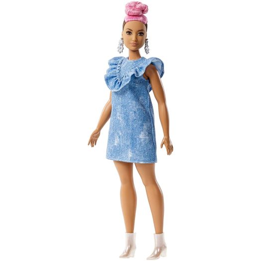 Barbie Fashionistas Blue Jean and Pink Hair Doll