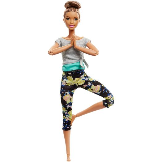 Barbie Made To Move Doll, Brunette
