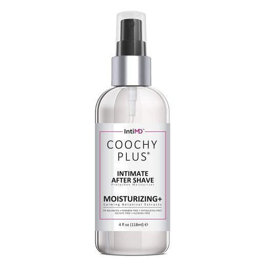 COOCHY PLUS Intimate After Shave Protection Moisturizer By IntiMD: Delicate Soothing Mist For The Pubic Area and Armpits  Antibacterial and Antioxidant Formula For Razor Burns, Itchiness and Ingrown Hairs