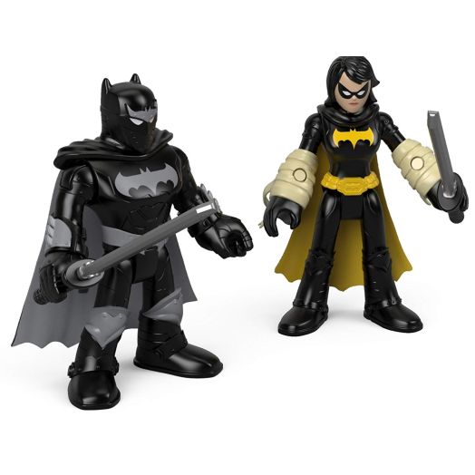 Fisher-Price Imaginext DC Super Friends, Black Bat and Ninja Batman