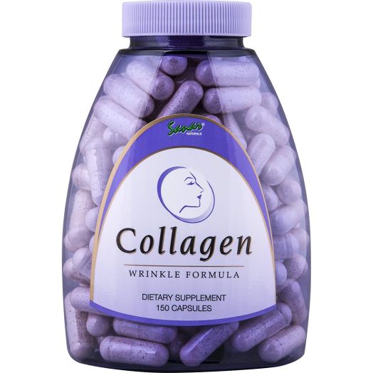 Premium Collagen Hydrolysate Capsules Wrinkle Formula Vitamin C, E (150 count) - Peptides Supplement Pills for Women, Hair Growth, Skin, Nails, Joints, Colageno Hidrolizado en Capsulas