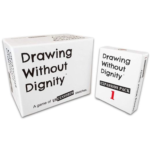 Drawing Without Dignity Combo Pack: Adult Party Game + Expansion Pack 1