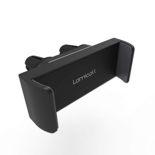 Car Phone Mount, Lamicall Car Vent Holder : Universal Stand Cradle Holder Compatible with Phone Xs XR 8 X 8P 7 7P SE 6S 6P 6 5S, Samsung Galaxy S5 S6 S7 S8, Google, LG, Huawei, Other Smartphone