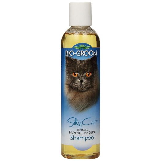 Bio-groom Silky Cat Protein and Lanolin Shampoo, 8-Ounce
